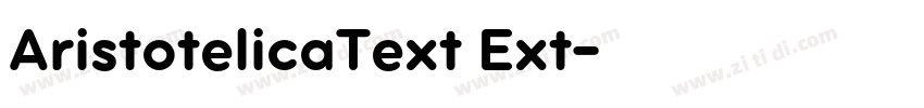 AristotelicaText Ext字体转换
